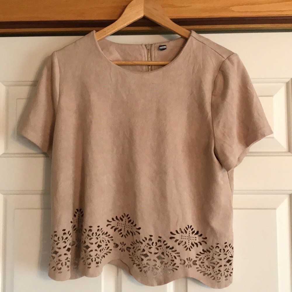 Cream Short Sleeved Shirt